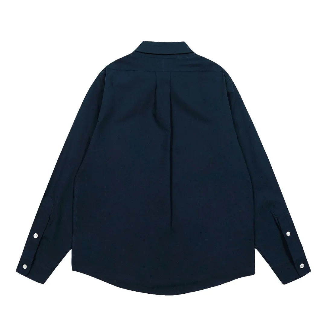 P250 Top quality" Style number: 8086# [Ralph Lauren classic basic evergreen versatile shirt long sleeves for all seasons] ✅Ralph Lauren classic Oxford spun old money style unisex couple shirt long sleeves ✅Top ceiling quality ZP original development. You can compare the real thing with the market version at will. ✅Using the original custom-woven and dyed pure cotton Oxford spinning, strong three-dimensional effect, breathable and anti-wrinkle material, comfortable upper body. ✅Washing treatment, tight and soft texture, full and exquisite embroidery. Excellent sense of quality ✅Simple and versatile, perfect for lazy people to wear. This is the charm of shirts. Basic and classic. ✅The upper body looks much better than the real thing. It can be worn alone or worn in all seasons. It is highly recommended for couples. Size: S-XL. Color: Navy blue, white, pink, light blue, khaki, charcoal gray.
